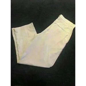 Champion Duo Dry‎ Mens Golf Pants Khaki Stone Performance Flat Front 34x29.5